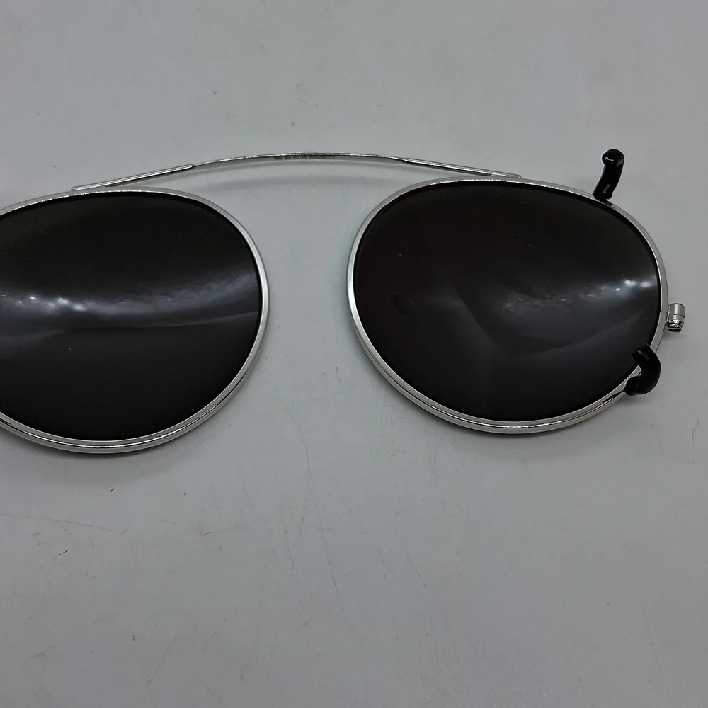 NWT Silver Clipzen G15 4600 Clip On Sunglass Frames